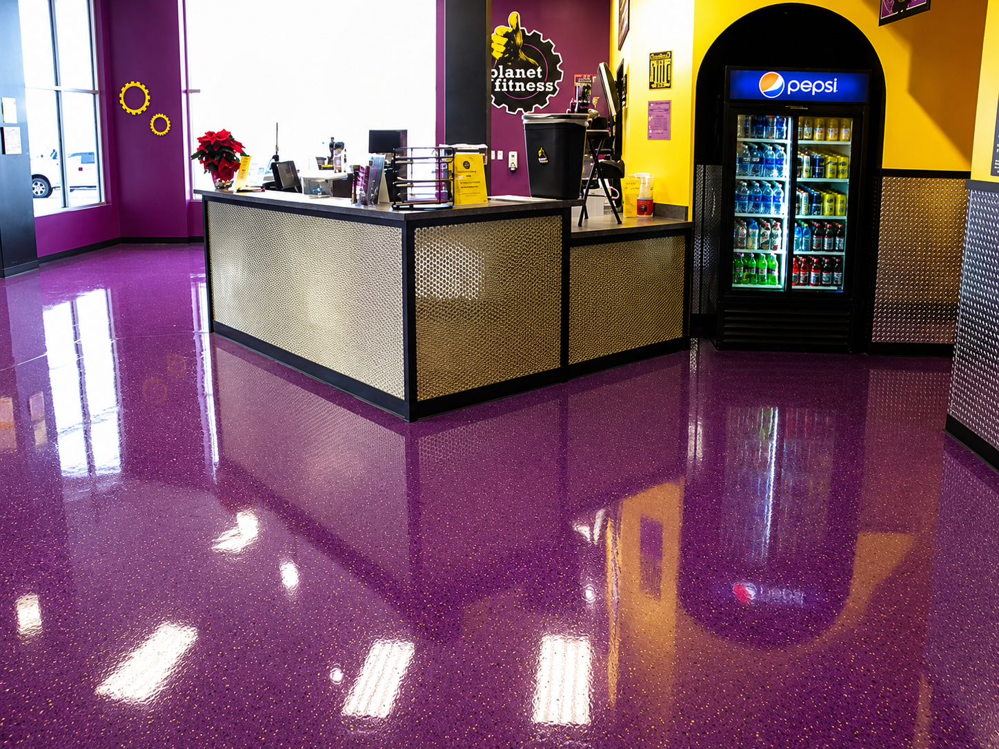 Commercial epoxy floor coating, Austin TX
