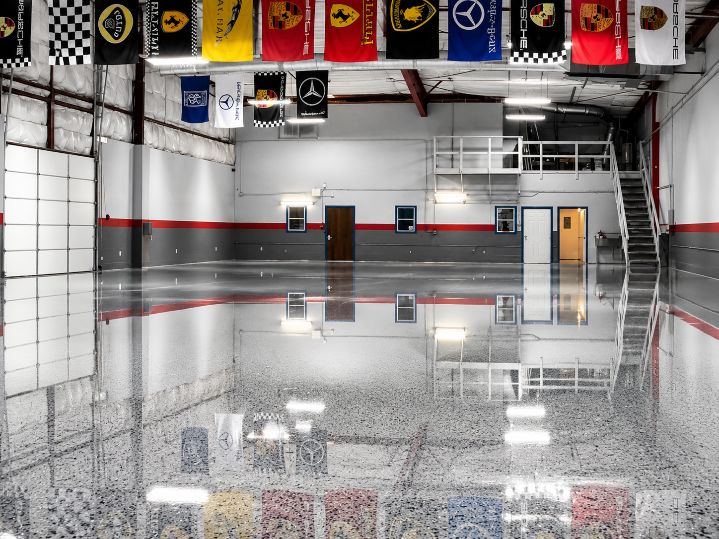 Commercial epoxy floor coating, Austin TX