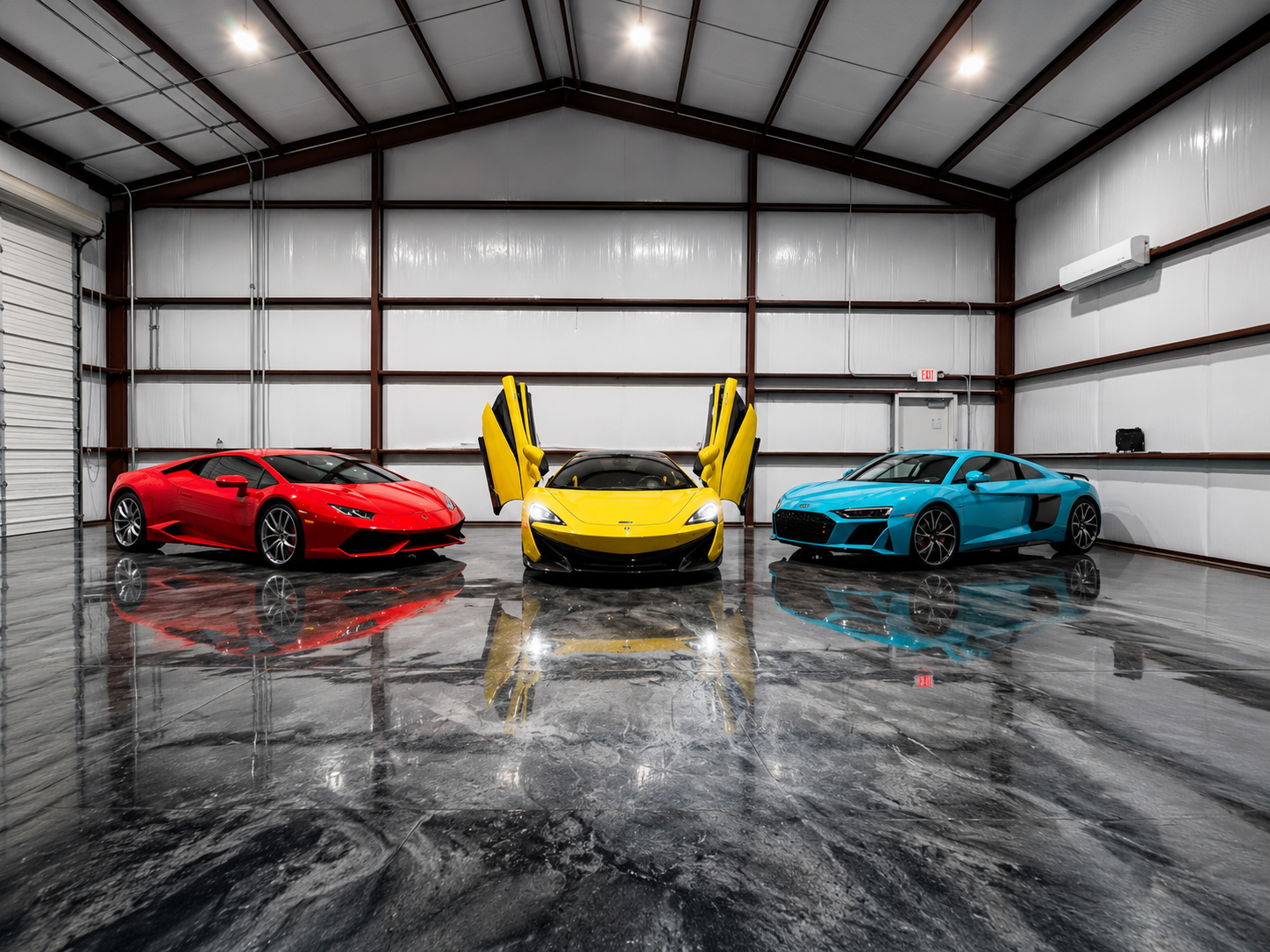 Commercial epoxy floor coating, Austin TX