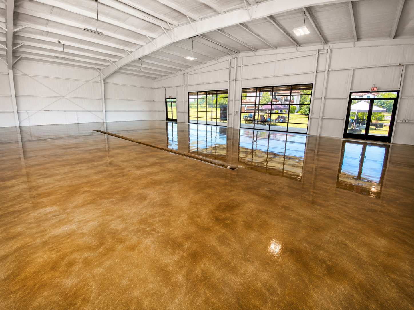 Commercial epoxy floor coating, Austin TX