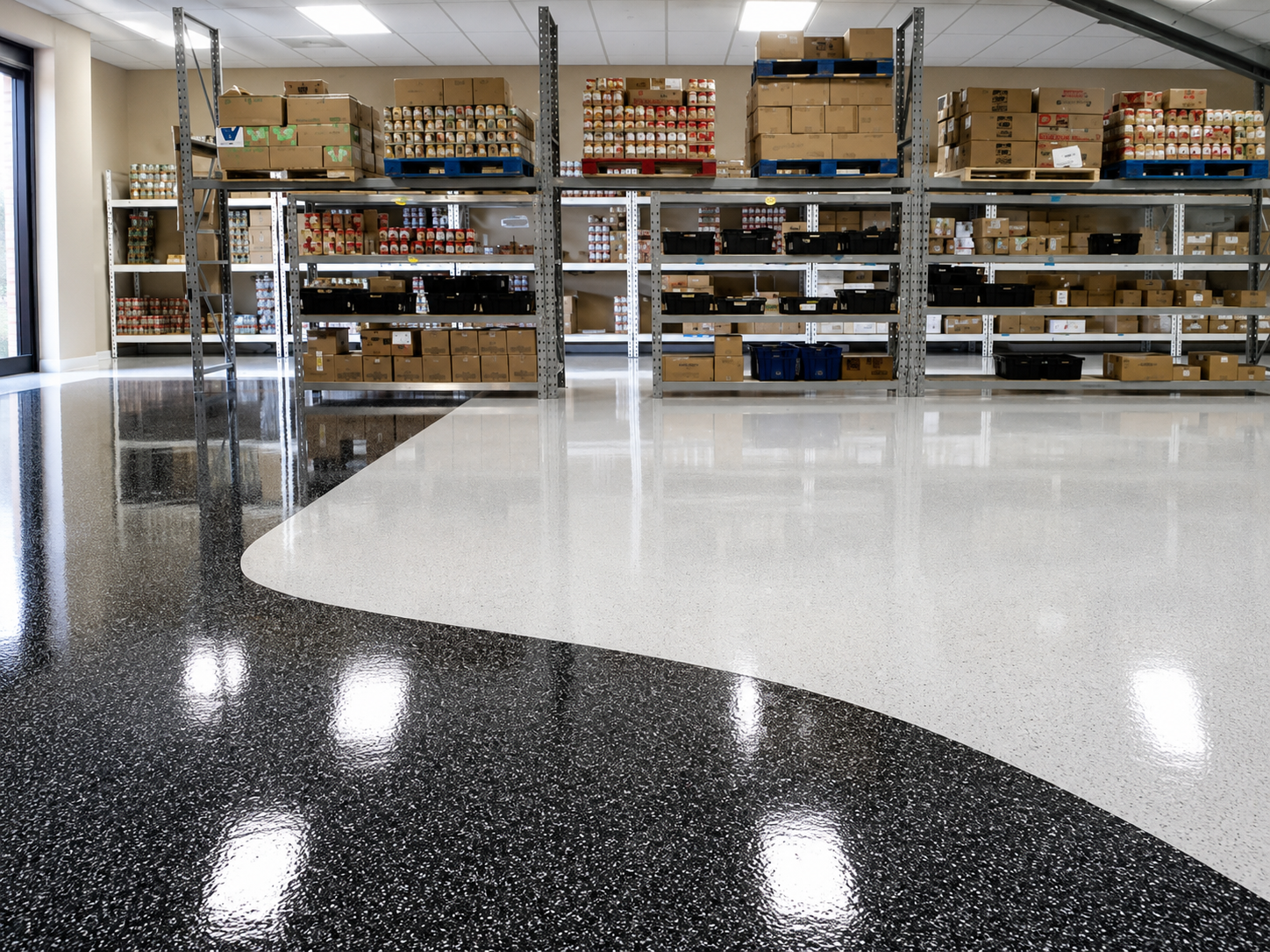 Commercial epoxy floor coating, Austin TX